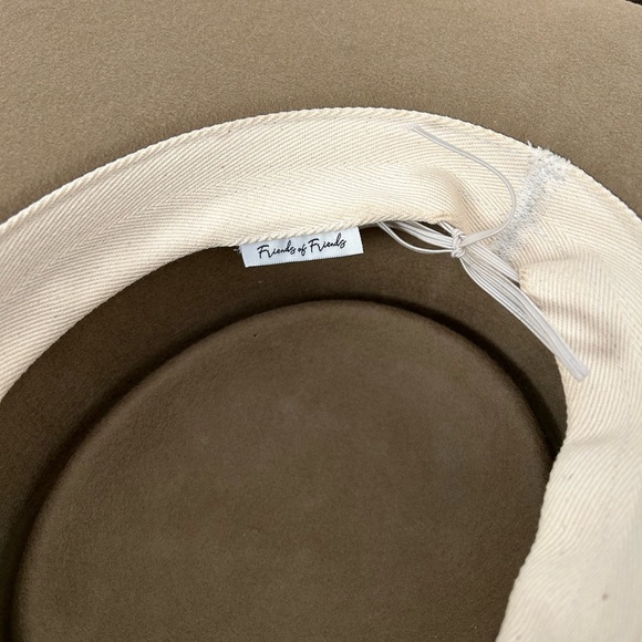 Friends of Friends Hat Co. Paige Tan Wool Gambler - Picture 5 of 6